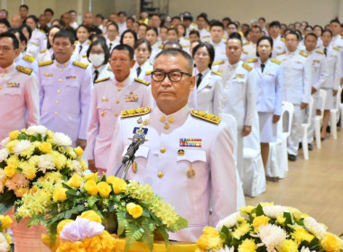 พิธีวางพวงมาลาและถวายราชสดุดี เนื่องในวันนวมินทรมหาราช พารามิเตอร์รูปภาพ 1