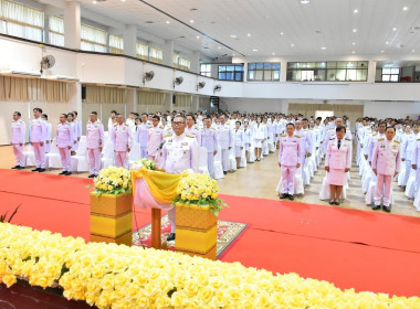 พิธีวางพานพุ่มดอกไม้สดเนื่องในวันพระบิดาแห่งฝนหลวง ประจำปี ... พารามิเตอร์รูปภาพ 3