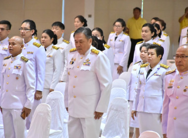 พิธีวางพานพุ่มดอกไม้สดเนื่องในวันพระบิดาแห่งฝนหลวง ประจำปี ... พารามิเตอร์รูปภาพ 7