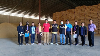 สำนักงานสหกรณ์จังหวัดอำนาจเจริญ ร่วมตรวจสต็อกข้าว พารามิเตอร์รูปภาพ 1