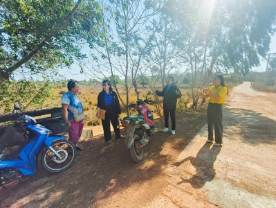 ลงพื้นสำรวจพื้นที่การเกษตรของสมาชิกสหกรณ์การเกษตรผู้ผลิตหม่อนไหม จำกัด ... พารามิเตอร์รูปภาพ 1