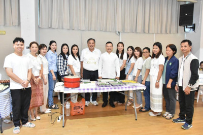 สหกรณ์จังหวัดอำนาจเจริญร่วมทำบุญศูนย์ราชการจังหวัดอำนาจเจริญ พารามิเตอร์รูปภาพ 1