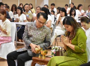 สหกรณ์จังหวัดอำนาจเจริญร่วมทำบุญศูนย์ราชการจังหวัดอำนาจเจริญ พารามิเตอร์รูปภาพ 1