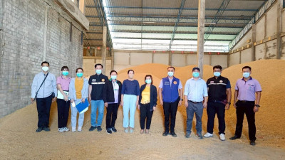 สำนักงานสหกรณ์จังหวัดอำนาจเจริญ ร่วมตรวจสต็อกข้าว พารามิเตอร์รูปภาพ 1