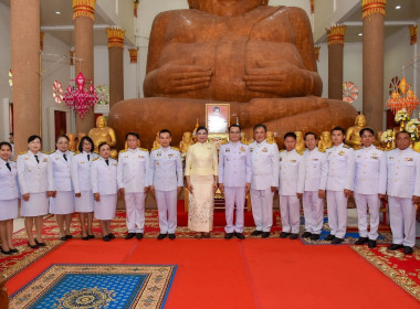 ร่วมพิธีเจริญพระพุทธมนต์ และลงนามถวายพระพรชัยมงคล ... พารามิเตอร์รูปภาพ 3
