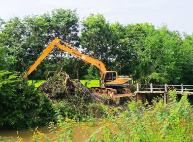 โครงการบำเพ็ญประโยชน์ขุดลอกผักตบชวาในเขตพื้นที่เทศบาลเมืองอำนาจเจริญ ... พารามิเตอร์รูปภาพ 5