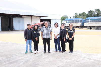 ตรวจเยี่ยมการรวบรวมข้าวเปลือก สหกรณ์การเกษตรนาดีอำนาจเจริญ ... พารามิเตอร์รูปภาพ 1
