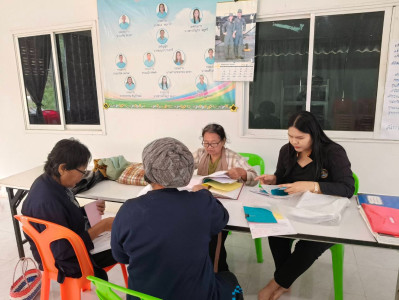 ลงพื้นที่แนะนำส่งเสริมการจัดทำบัญชีและติดตามเงินกู้กองทุนสงเคราะห์เกษตรกร ... พารามิเตอร์รูปภาพ 1