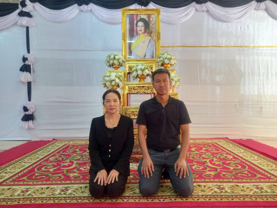 พิธีสวดพระพุทธมนต์และเจริญจิตตภาวนาอุทิศถวายพระราชกุศล ... พารามิเตอร์รูปภาพ 1