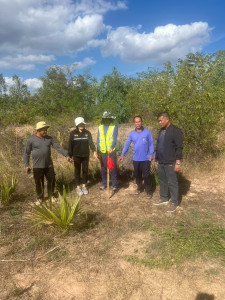 ลงพื้นที่ตรวจสอบการฝังหลักหมุดพื้นที่ป่าไม้ส่วนกลาง ... พารามิเตอร์รูปภาพ 1