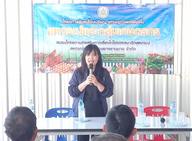 อบรมโครงการส่งเสริมการเลี้ยงไก่ไข่ของสมาชิกสหกรณ์กองทุนสวนยางชานุมาน จำกัด ... พารามิเตอร์รูปภาพ 3