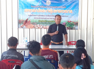 อบรมโครงการส่งเสริมการเลี้ยงไก่ไข่ของสมาชิกสหกรณ์กองทุนสวนยางชานุมาน จำกัด ... พารามิเตอร์รูปภาพ 4