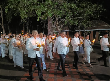 ร่วมกิจกรรมในวันสำคัญทางพระพุทธศาสนา (วันมาฆบูชา) พารามิเตอร์รูปภาพ 5