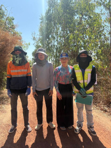 ลงพื้นที่สำรวจวงรอบรายแปลง พื้นที่เขตป่าไม้ส่วนกลาง พารามิเตอร์รูปภาพ 1