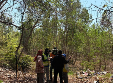 ลงพื้นที่สำรวจวงรอบรายแปลง พื้นที่เขตป่าไม้ส่วนกลาง พารามิเตอร์รูปภาพ 3