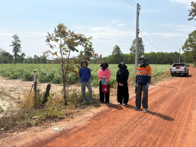 ลงพื้นที่สำรวจวงรอบรายแปลง พื้นที่เขตป่าไม้ส่วนกลาง พารามิเตอร์รูปภาพ 1