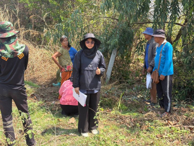 ลงพื้นที่สำรวจวงรอบรายแปลง พื้นที่เขตป่าไม้ส่วนกลาง พารามิเตอร์รูปภาพ 1