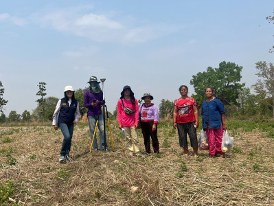 ลงพื้นที่สำรวจวงรอบรายแปลง พื้นที่เขตป่าไม้ส่วนกลาง พารามิเตอร์รูปภาพ 1