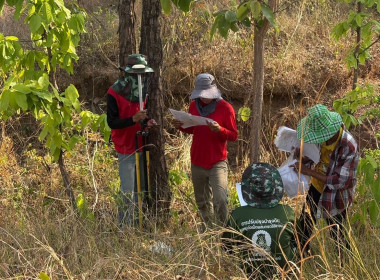 ลงพื้นที่สำรวจวงรอบรายแปลง พื้นที่เขตป่าไม้ส่วนกลาง พารามิเตอร์รูปภาพ 12
