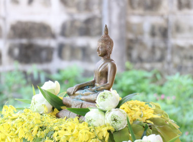 กิจกรรมสืบสานประเพณีสงกรานต์และรดน้ำขอพรผู้อาวุโส ... พารามิเตอร์รูปภาพ 28