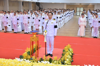 พิธีวางพวงมาลาและถวายราชสดุดี ... พารามิเตอร์รูปภาพ 1