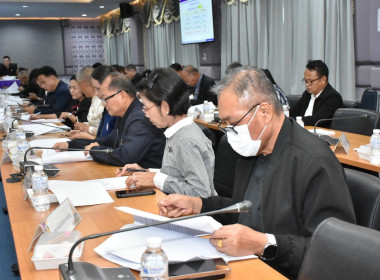 การประชุมคณะกรรมการบริหารงานจังหวัดแบบบูรณาการจังหวัดอำนาจเจริญ (ก.บ.จ.อจ.) ... พารามิเตอร์รูปภาพ 4