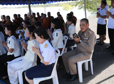 จังหวัดอำนาจเจริญ ประกอบพิธีทำบุญปล่อยปลา 158,000 ตัว พารามิเตอร์รูปภาพ 6