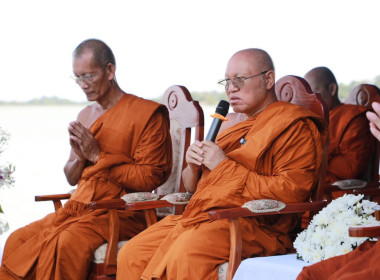 จังหวัดอำนาจเจริญ ประกอบพิธีทำบุญปล่อยปลา 158,000 ตัว พารามิเตอร์รูปภาพ 7