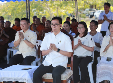 จังหวัดอำนาจเจริญ ประกอบพิธีทำบุญปล่อยปลา 158,000 ตัว พารามิเตอร์รูปภาพ 1