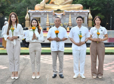พิธีเวียนเทียนเนื่องในงานประเพณีออกพรรษา พารามิเตอร์รูปภาพ 5