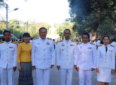 พิธีเจริญพระพุทธมนต์และทำบุญตักบาตรถวายพระราชกุศล พารามิเตอร์รูปภาพ 2