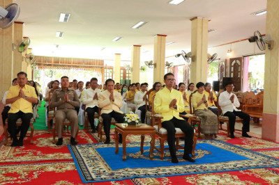 พิธีเจริญพระพุทธมนต์เฉลิมพระเกียรติ พารามิเตอร์รูปภาพ 1