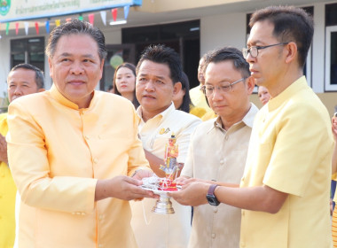 พิธีบวงสรวงตั้งศาลพระภูมิเจ้าที่และทำบุญตักบาตร พารามิเตอร์รูปภาพ 11