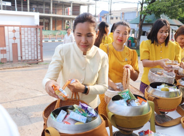 พิธีบวงสรวงตั้งศาลพระภูมิเจ้าที่และทำบุญตักบาตร พารามิเตอร์รูปภาพ 29