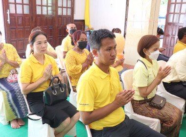 พิธีเจริญพระพุทธมนต์เฉลิมพระเกียรติถวายพระพรชัยมงคลและพิธีมอบโฉนดที่ดินวัดร้าง เฉลิมพระเกียรติ ... พารามิเตอร์รูปภาพ 6